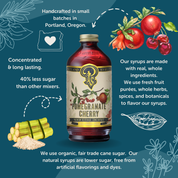 Pomegranate Cherry Syrup