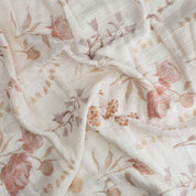 Violet Floral Muslin Swaddle Set
