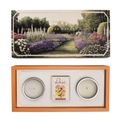 English Flower Garden Candle Set
