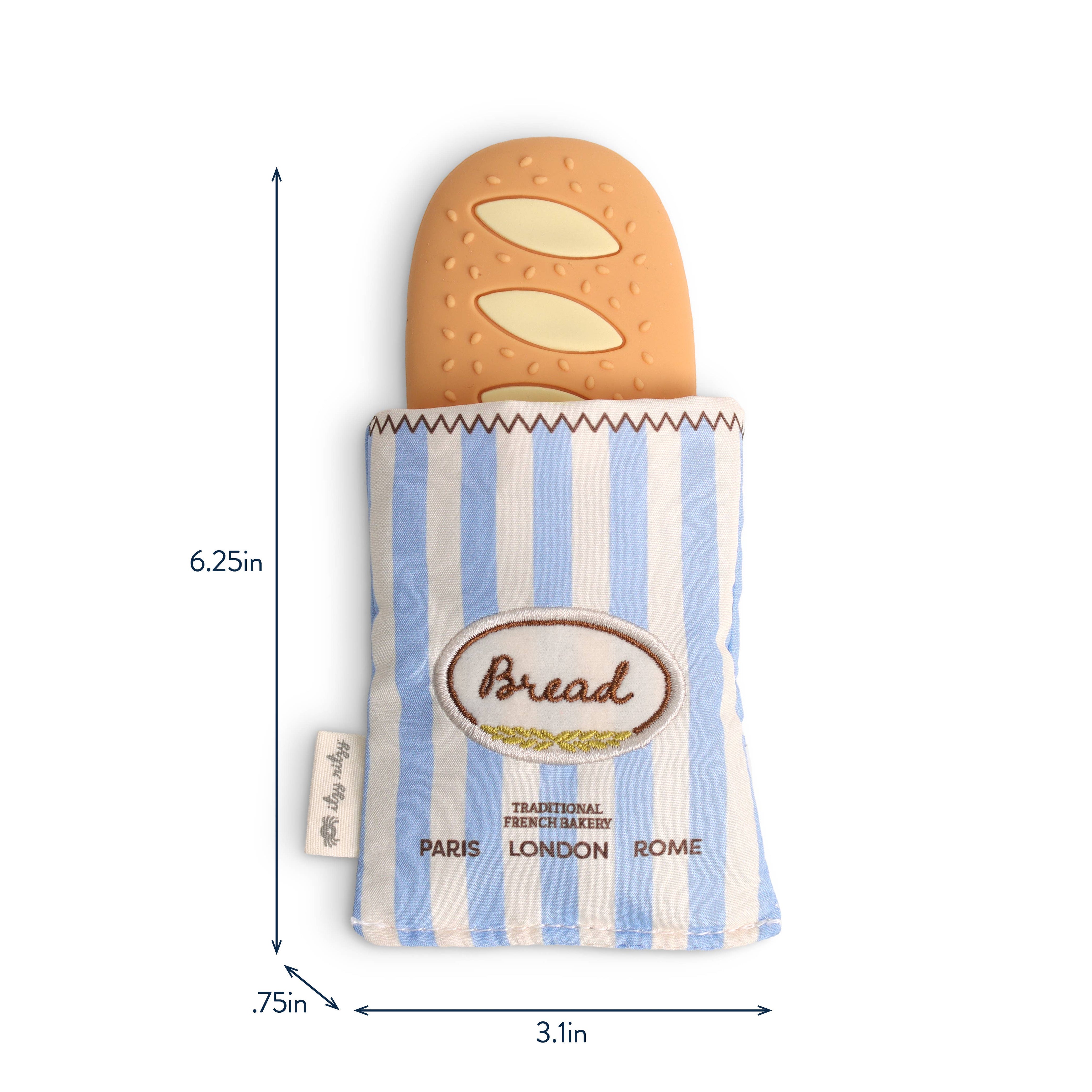 Baguette Teensy Crinkle Toy