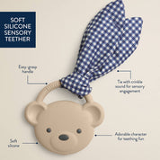 Crinkle Crew™ Taupe Bear