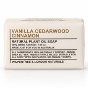 Vanilla Cedarwood & Cinnamon Natural Soap