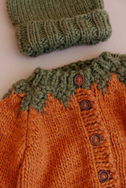 Pumpkin Baby Cardigan