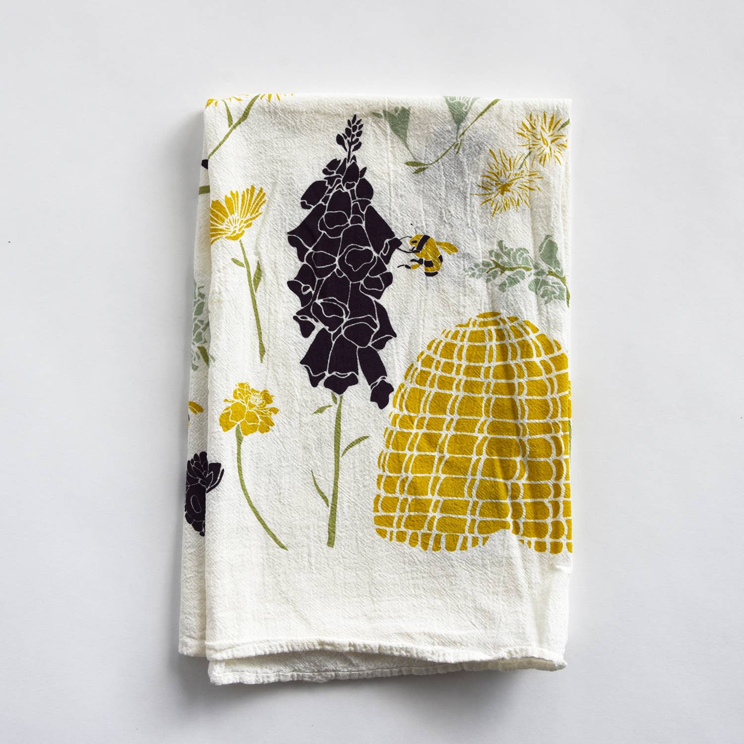Honeybee Garden Kitchen Tea Towel