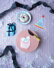 Heart Cake Die Cut Card