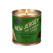 New Jersey State Soy Candle