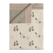 Poppy Organic Cotton Knitted Baby Blanket