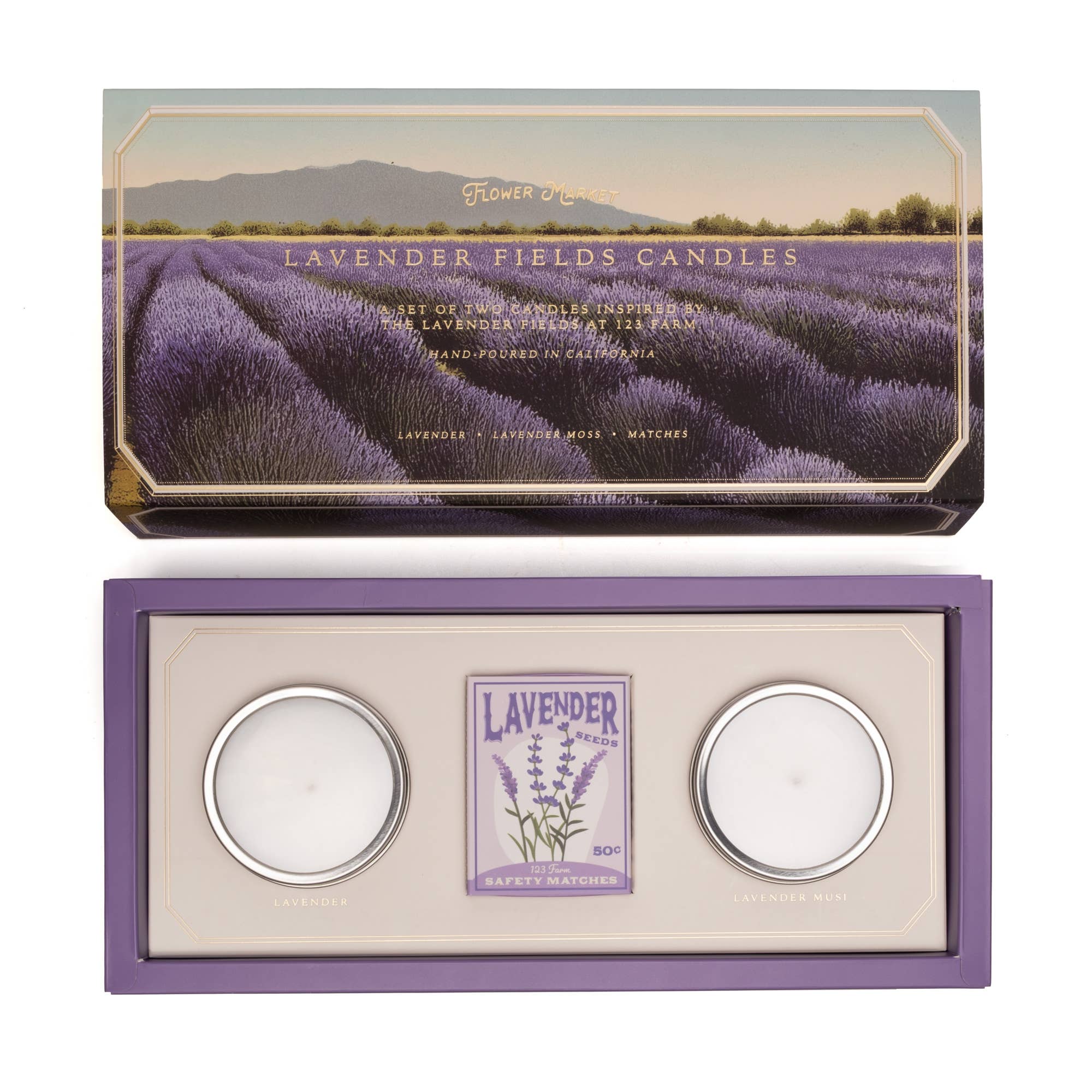 Lavender Fields Candle Set