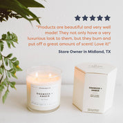Vetiver + Tonka Candle
