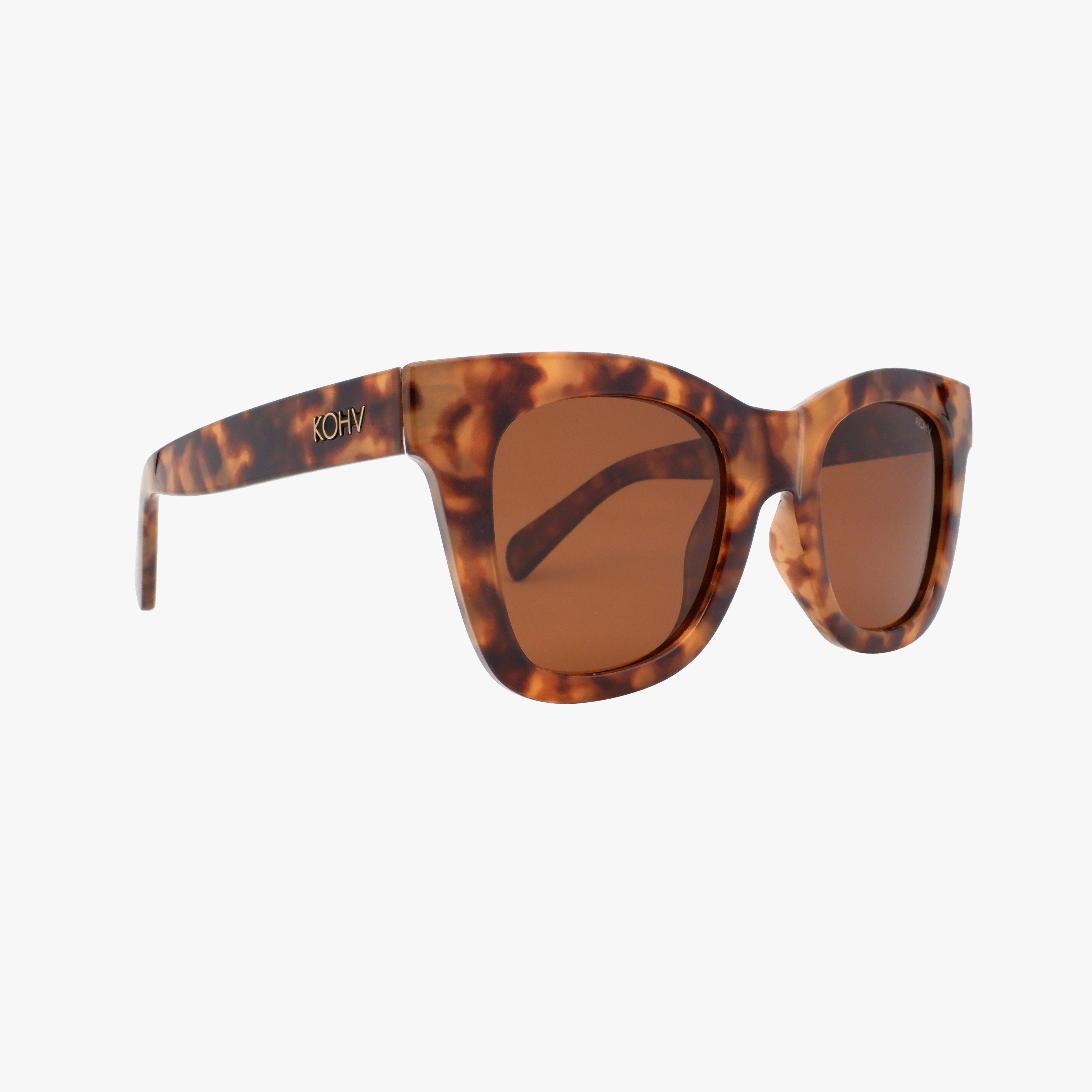 Bailey Amber Tortoise Polarized Sunglasses