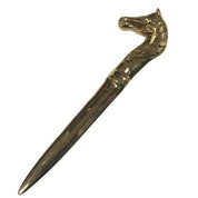 Brass Horse Head Letter Opener