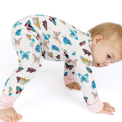 Butterflies Bamboo Baby Pajamas