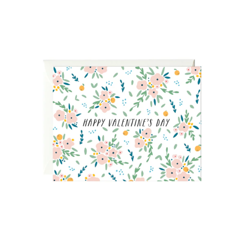 Valentine's Day Bouquet Card