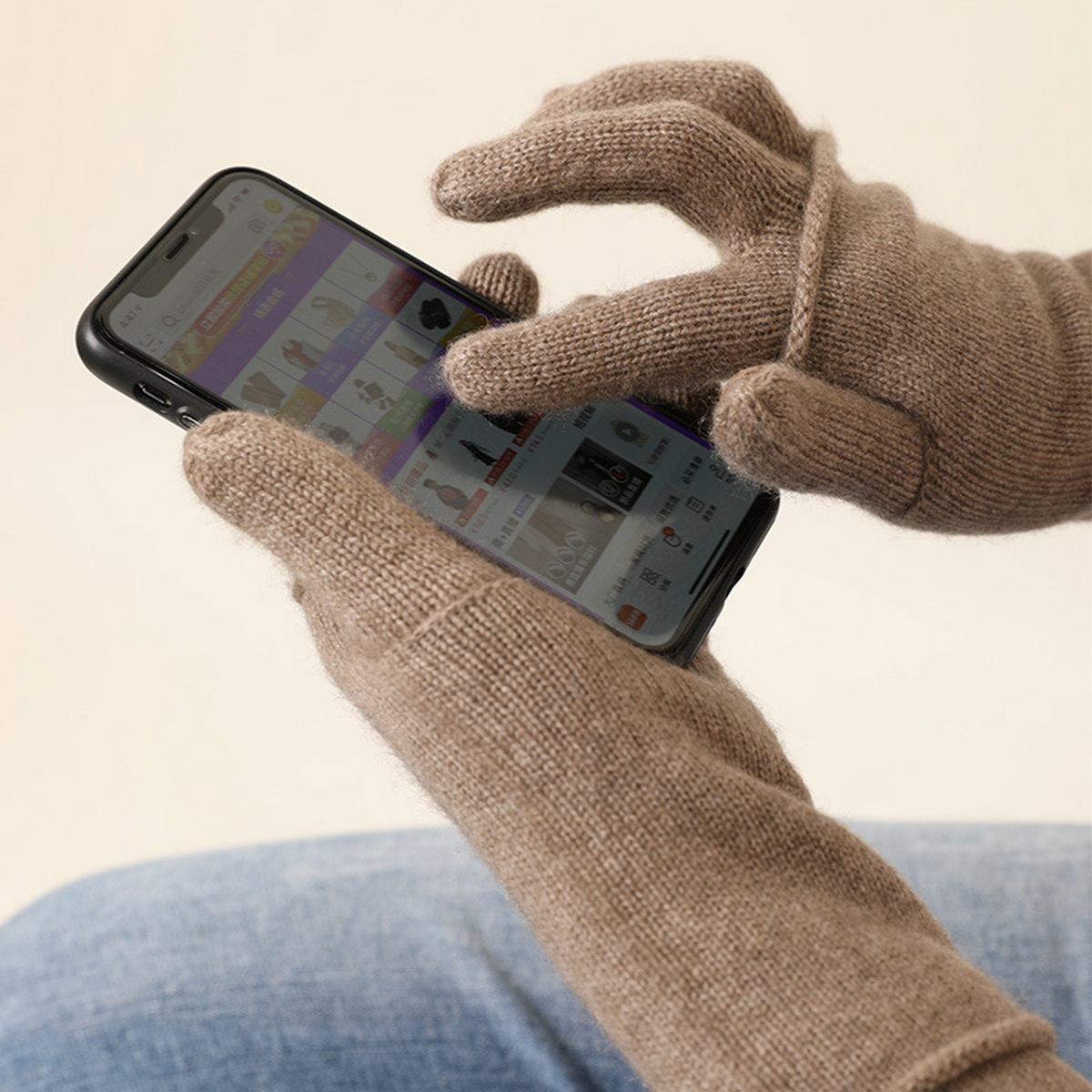 2-in-1 Cashmere Gloves
