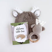 Deer Crochet Teether Rattle