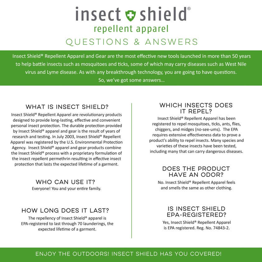 Tiny Stripe Insect Shield Scarf | Blue