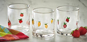 Lemon Double Old Fashioned Glass