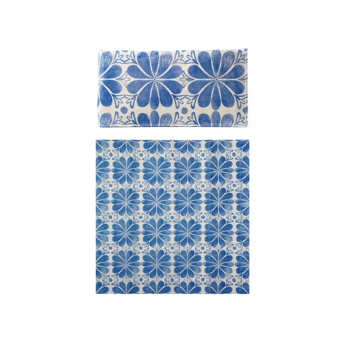 Paper Napkins with Tile Pattern (Contains 20 Folded Pieces) Â©