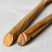Olive Wood Salad Serving Set