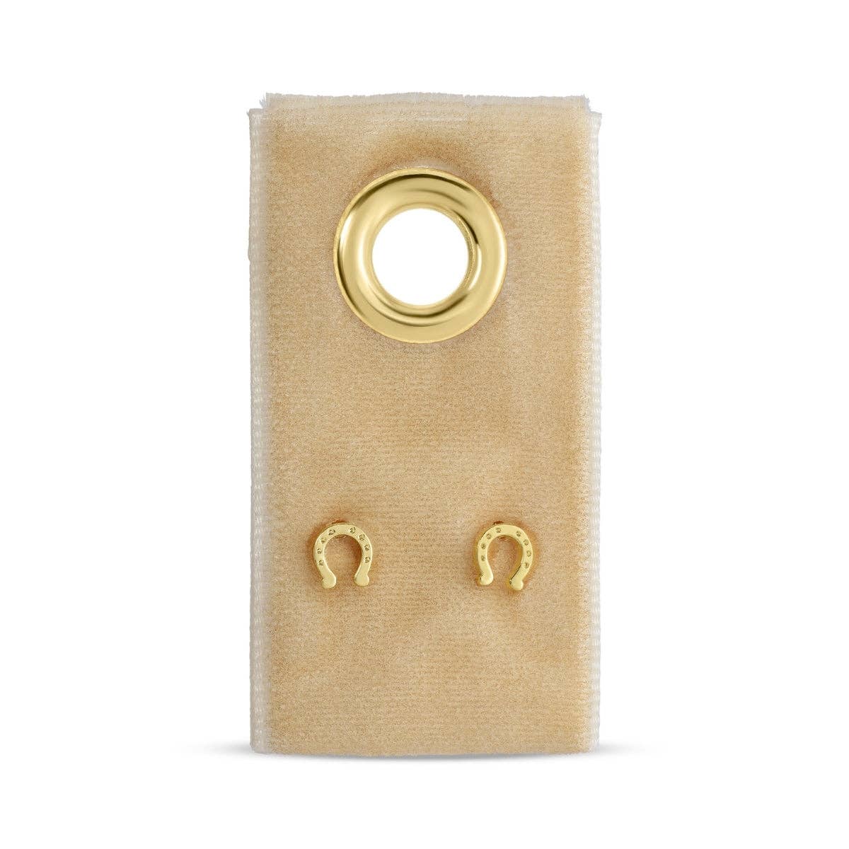 Minimalist Horseshoe Stud Earrings