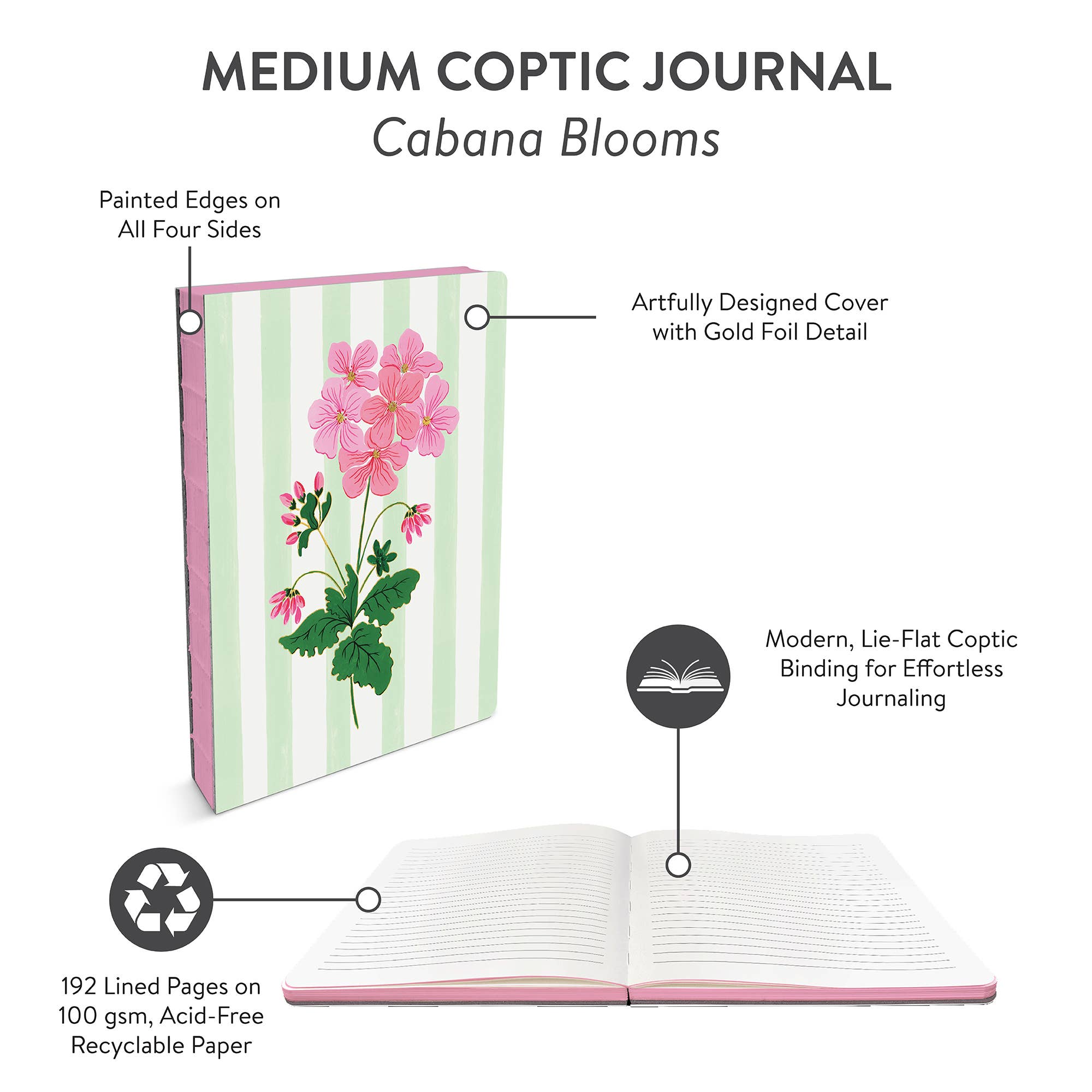 Cabana Blooms Journal
