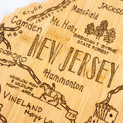 New Jersey Engraved Cutting Board