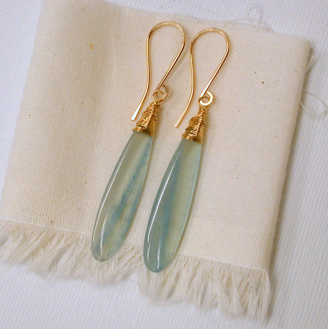 Argentina Blue Calcite Earrings
