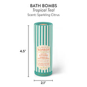 Petit Bonbon Dreamy Teal Bath Bombs