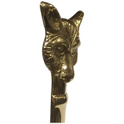 Brass Fox Head Letter Opener