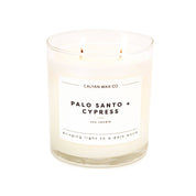 Palo Santo + Cypress Candle