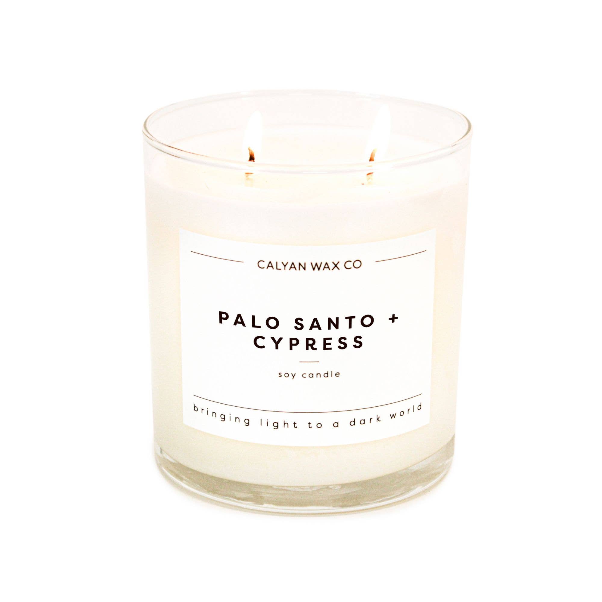 Palo Santo + Cypress Candle