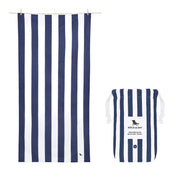 Cabana Quick Dry Beach Towel | Whitsunday Blue