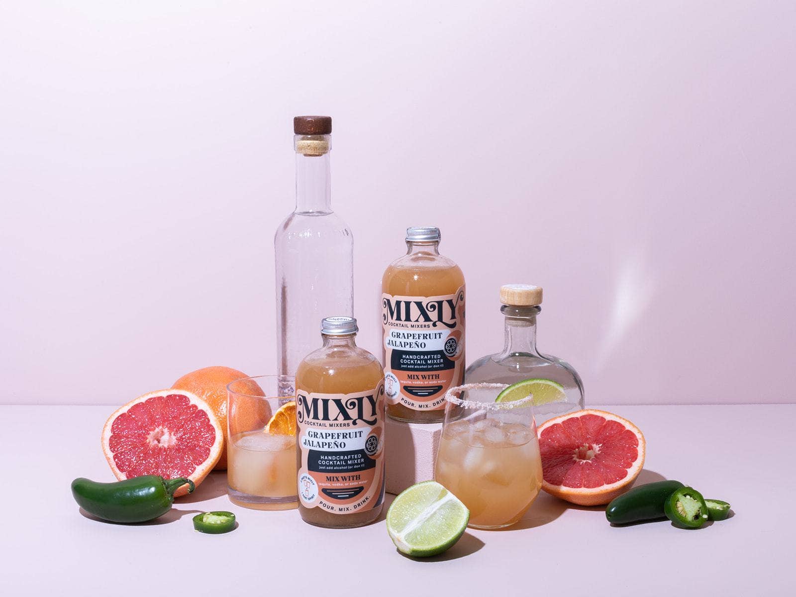 Grapefruit Jalapeño Cocktail Mix
