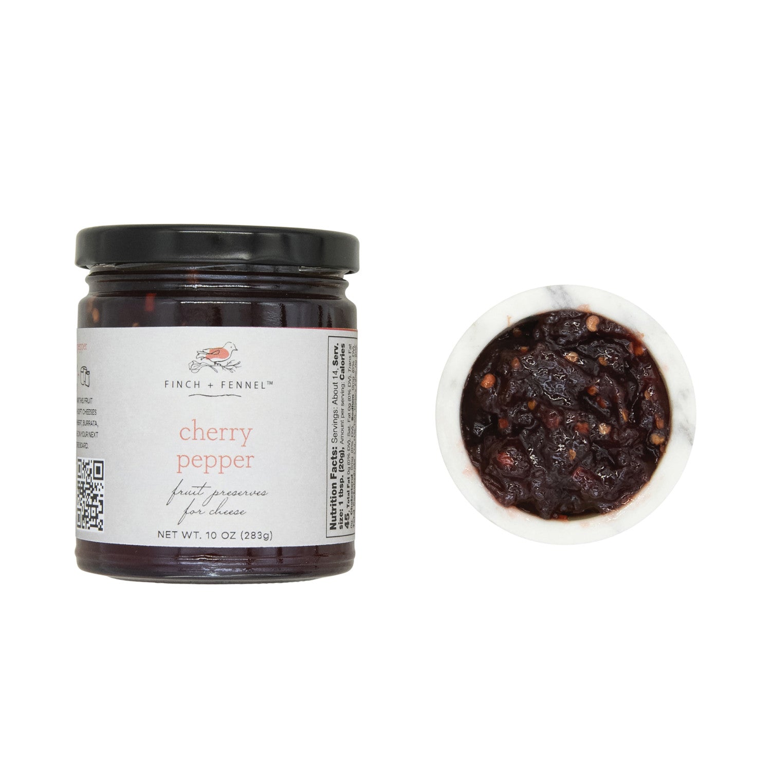 10 oz. Cherry Pepper Fruit Preserves for Cheese