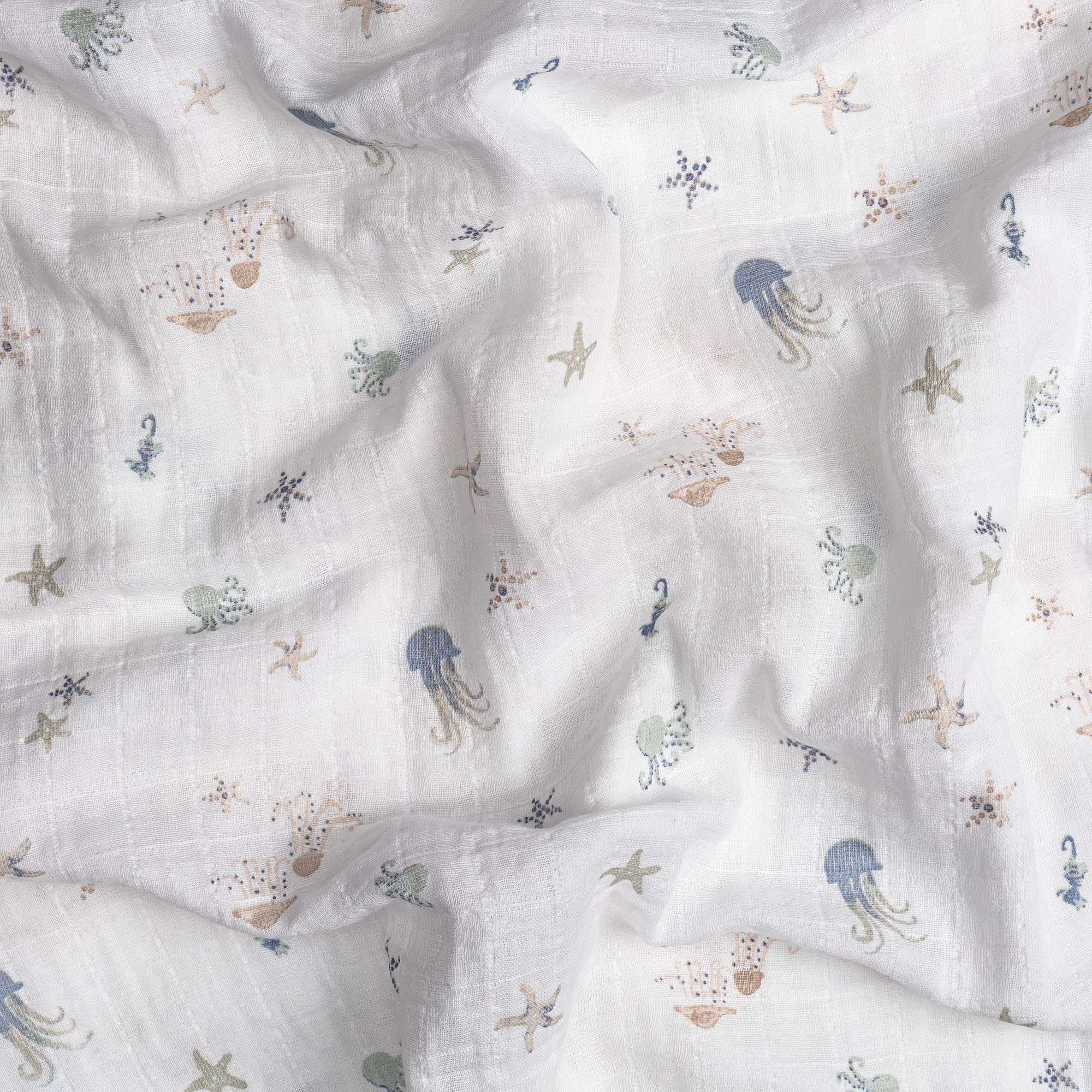 Sea Life Muslin Swaddle Set